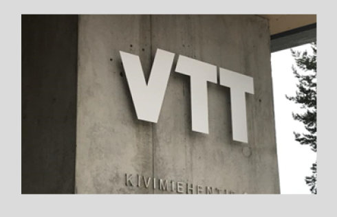 VTT logo exceptions on office buildings.