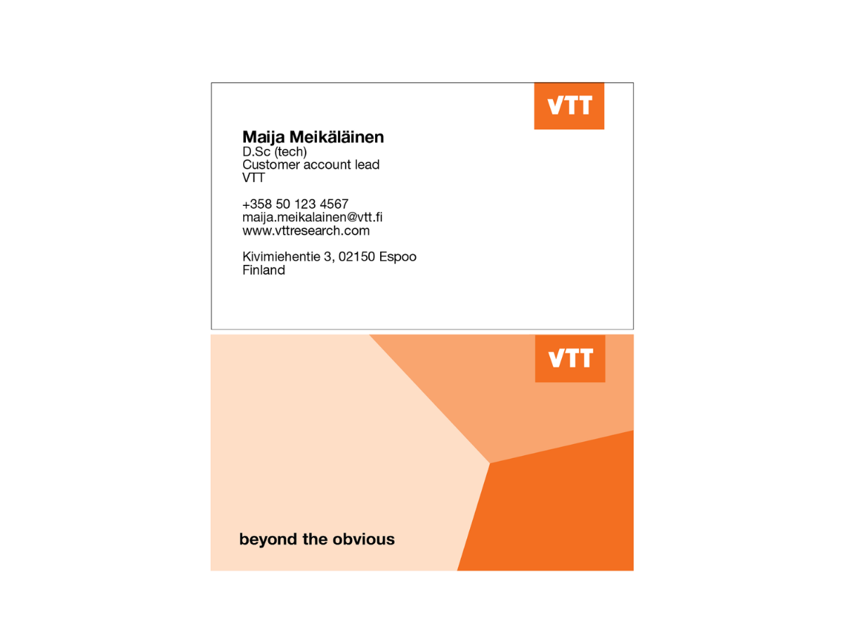 VTT business card