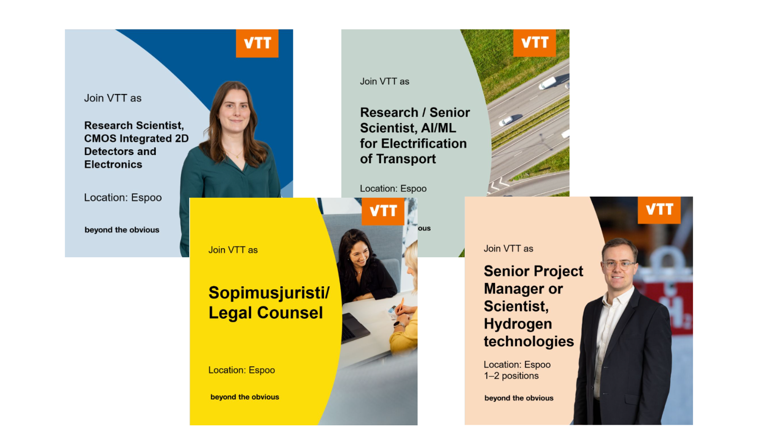 Layouts for employer branding